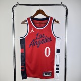 25 Season Clippers Jordan #0 Westbrook