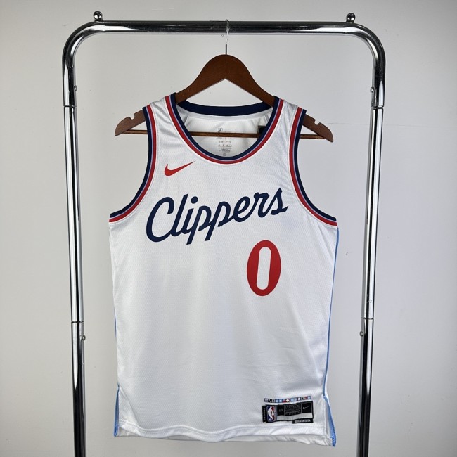 25 Season Clippers Home #0 Westbrook