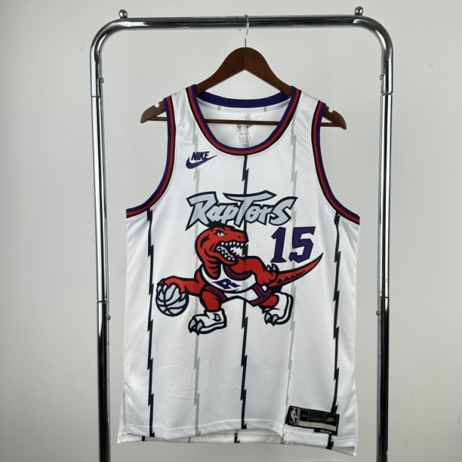 26 Season Raptors Retro #15 Carter