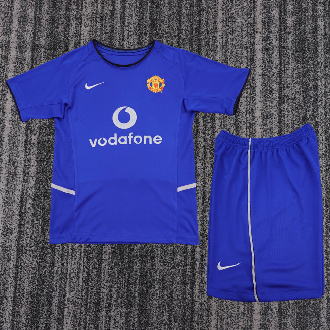 02-03 Manchester United 3rd  Kids Retro Suit