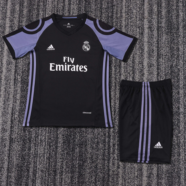 16-17 Real Madrid 3rd  Kids Retro Suit