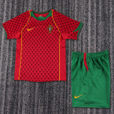 2004 Portugal Home  Kids Retro Suit
