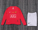 07-08 Manchester United Home  Kids Retro Suit