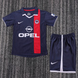 01-02 Paris Saint-Germain Home  Kids Retro Suit