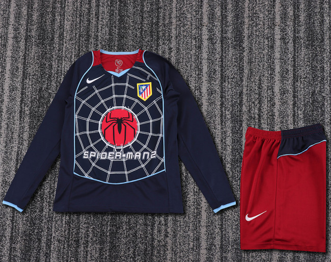 04-05 Atlético De Madrid Away  Kids Retro Suit