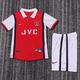 98-99 Arsenal Home  Kids Retro Suit