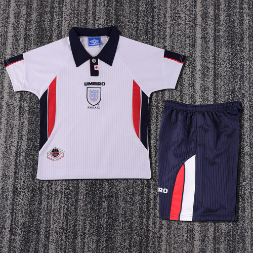 1998 England Home  Kids Retro Suit