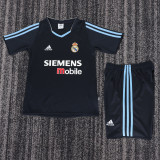 03-04 Real Madrid Away  Kids Retro Suit