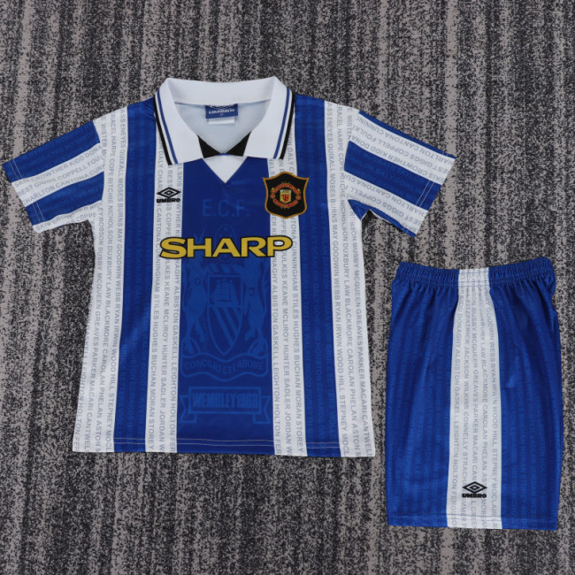 1994-96 Manchester United 3rd  Kids Retro Suit