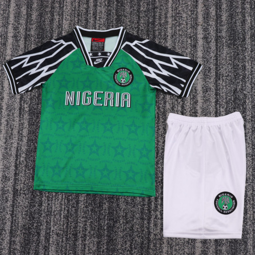 1994-95 Nigeria Home  Kids Retro Suit