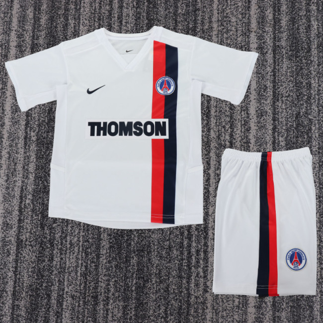02-03 Paris Saint-Germain Away  Kids Retro Suit