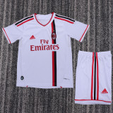 11-12 Ac Milan Away  Kids Retro Suit