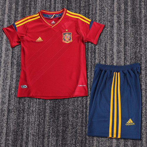 2012 Spain Home  Kids Retro Suit