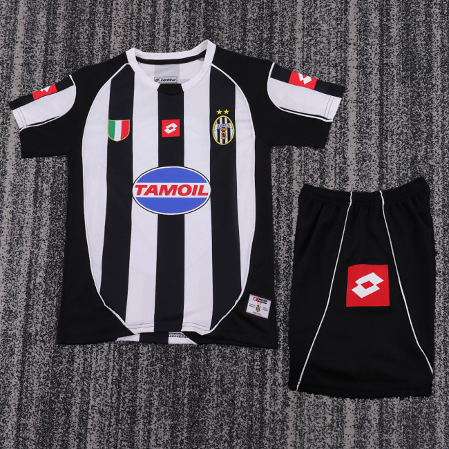 02-03 Juventus Home  Kids Retro Suit
