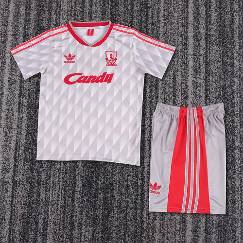 1989-91 Liverpool Away  Kids Retro Suit