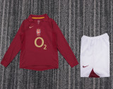 2005-06 Arsenal Home  Kids Retro Suit