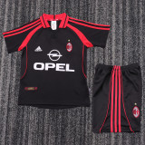 00-01 Ac Milan 3rd  Kids Retro Suit