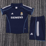 05-06 Real Madrid Away  Kids Retro Suit