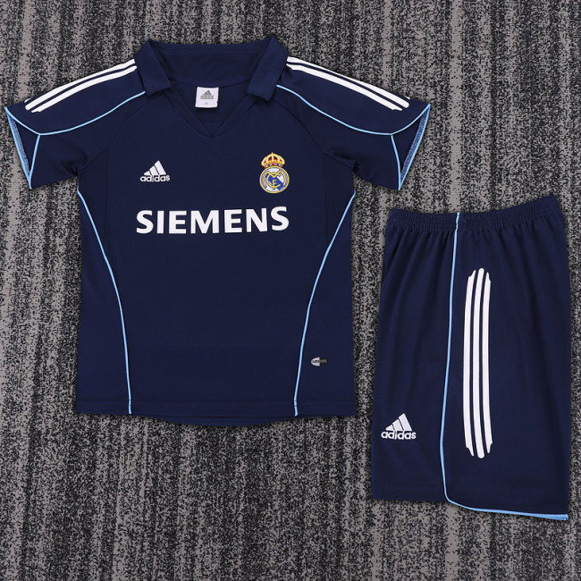 05-06 Real Madrid Away  Kids Retro Suit