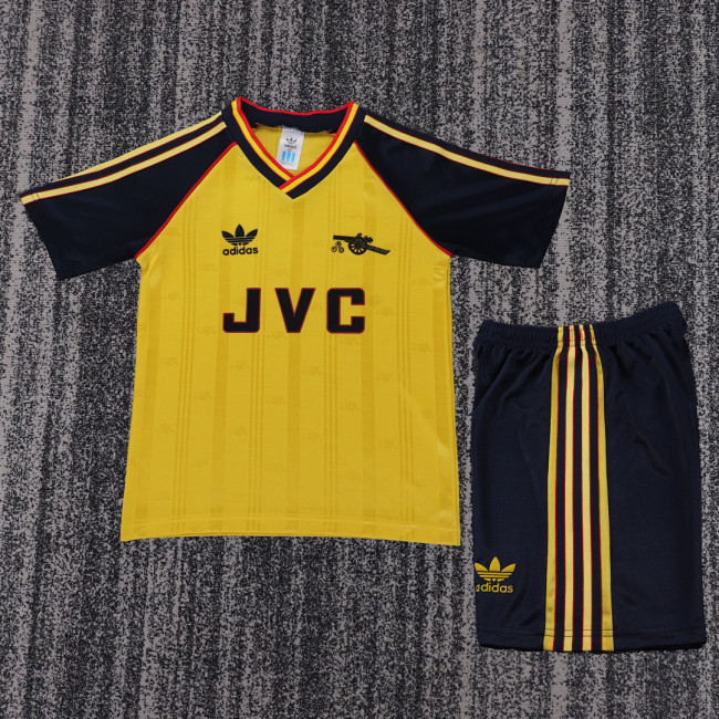88-90 Arsenal Away  Kids Retro Suit