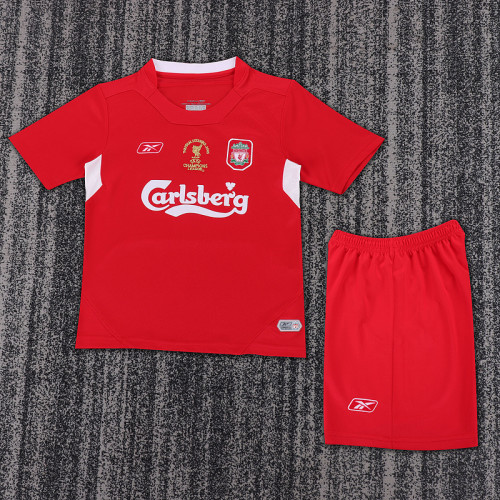 2004-05 Liverpool Home  Kids Retro Suit