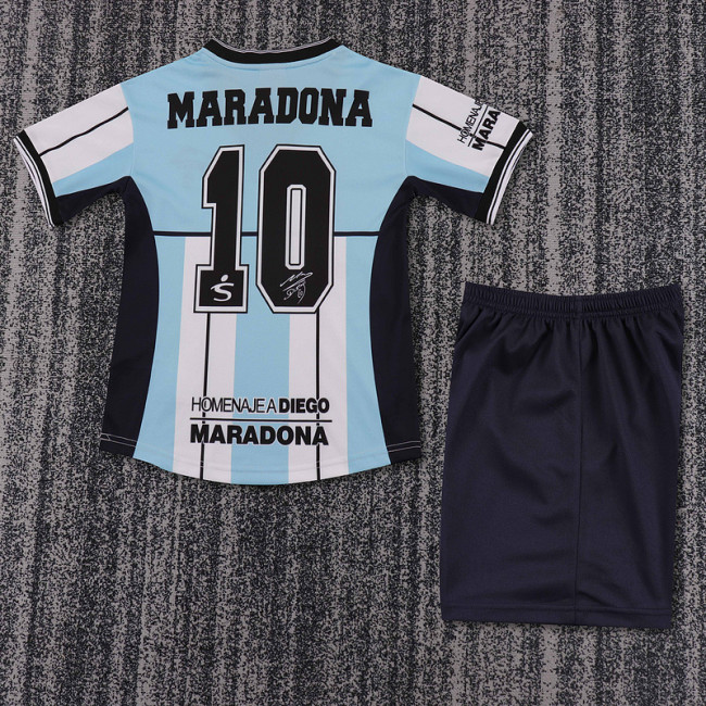 2001 Maradona   Kids Retro Suit