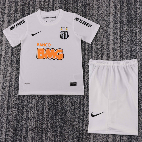 2013 Santos Fc Home  Kids Retro Suit