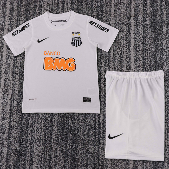 2013 Santos Fc Home  Kids Retro Suit