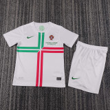 2012 Portugal Away  Kids Retro Suit