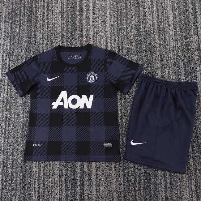 2013-14 Manchester United Away  Kids Retro Suit