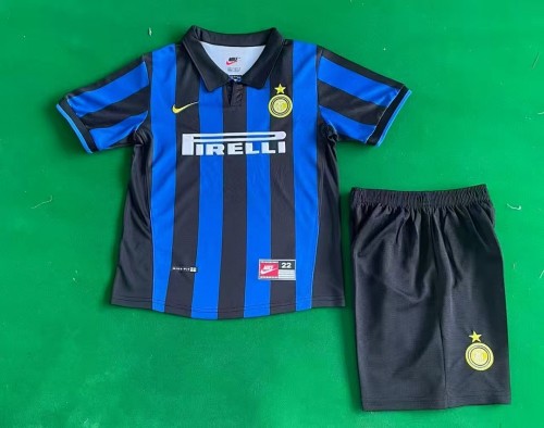 98-99 Inter Milan Home  Kids Retro Suit