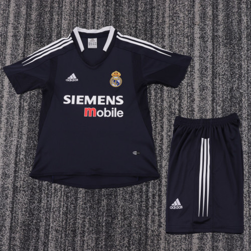 2004-05 Real Madrid Away  Kids Retro Suit