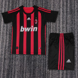 2008-09 Ac Milan Home  Kids Retro Suit