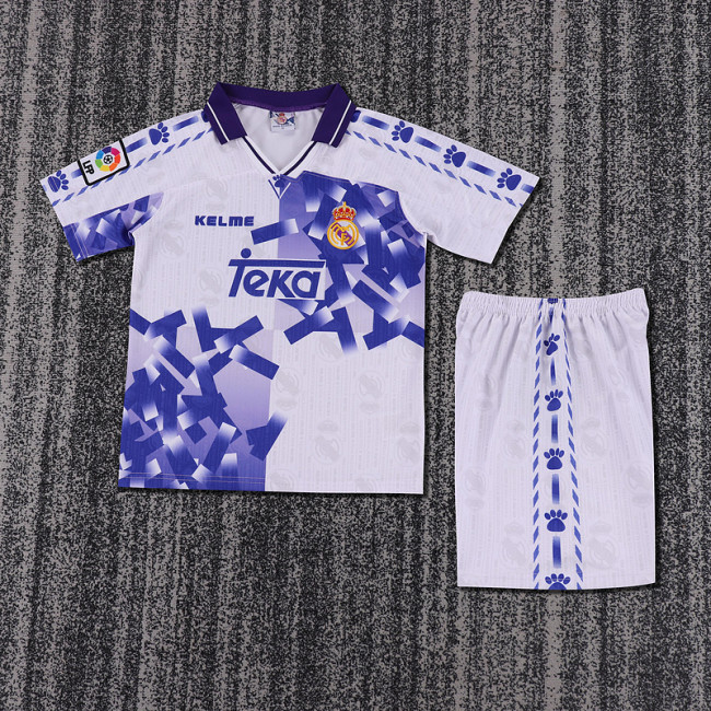 96-97 Real Madrid 3rd  Kids Retro Suit