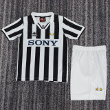 1995-96 Juventus Home  Kids Retro Suit