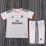 2013-14 Real Madrid Home  Kids Retro Suit