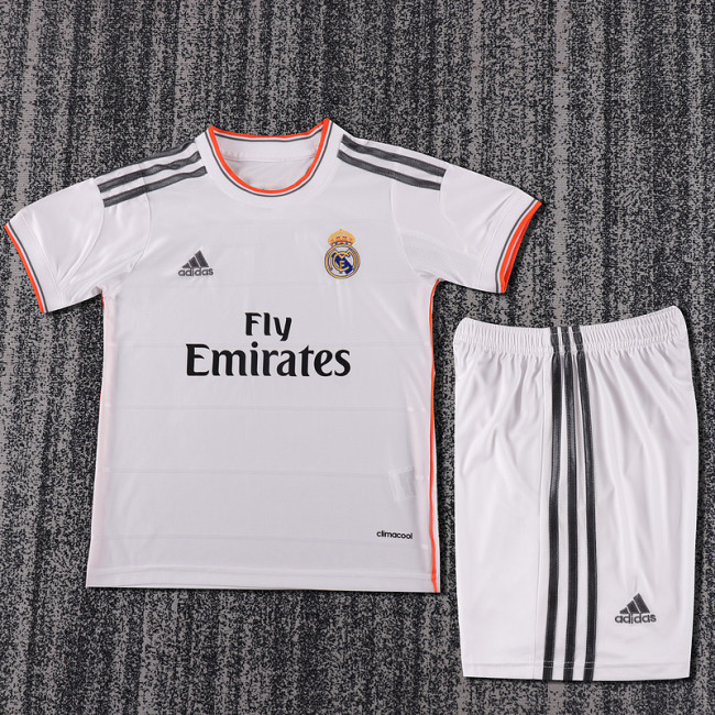 2013-14 Real Madrid Home  Kids Retro Suit