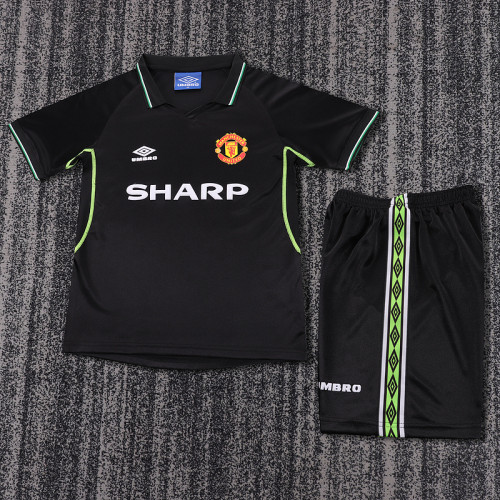 98 Manchester United 3rd  Kids Retro Suit