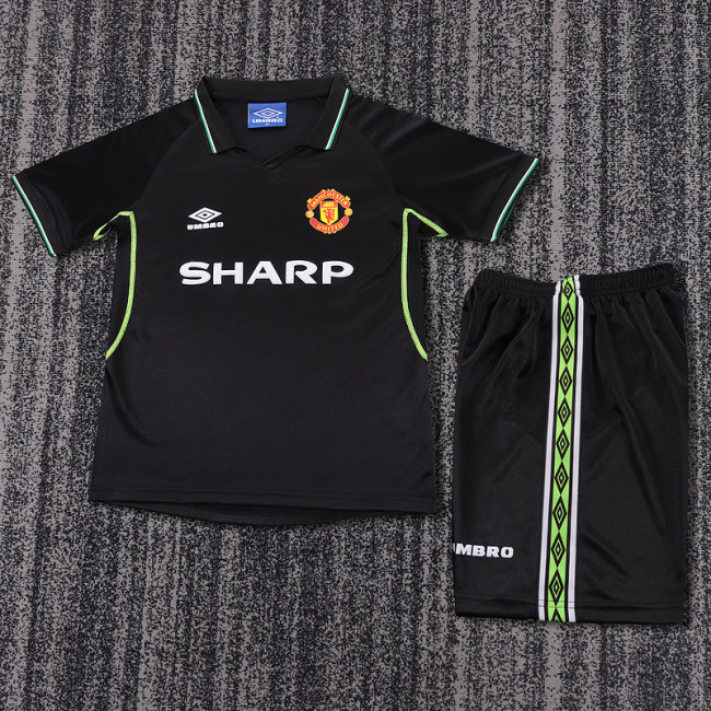 98 Manchester United 3rd  Kids Retro Suit