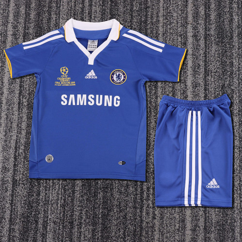 2007-08 Chelsea Home  Kids Retro Suit