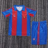 89-92 Barcelona Home  Kids Retro Suit
