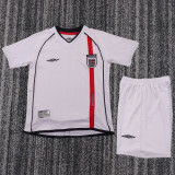 02 England Home  Kids Retro Suit