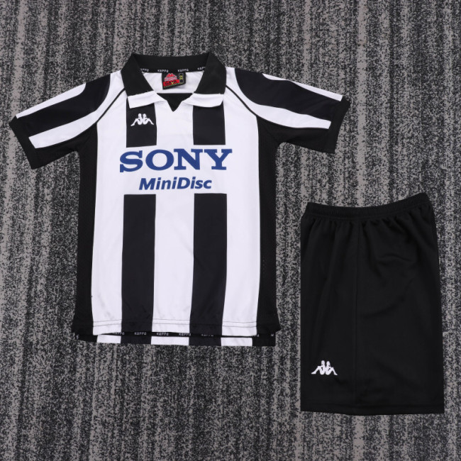 97-98 Juventus Home  Kids Retro Suit