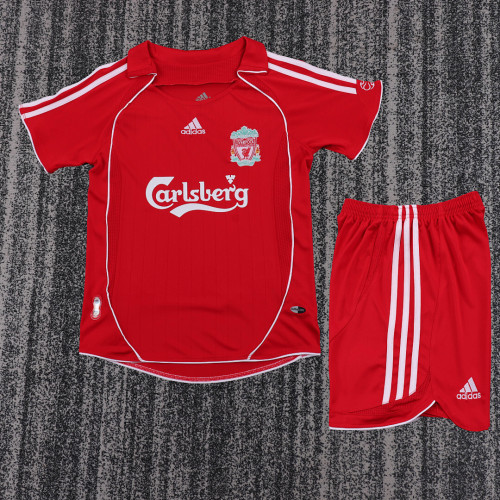 06-08 Liverpool Home  Kids Retro Suit