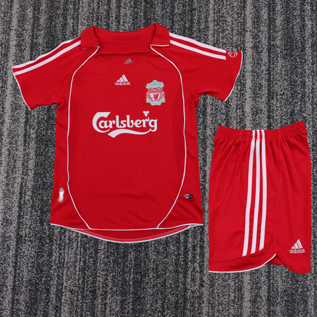 06-08 Liverpool Home  Kids Retro Suit