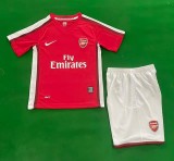 08-10 Arsenal Home  Kids Retro Suit