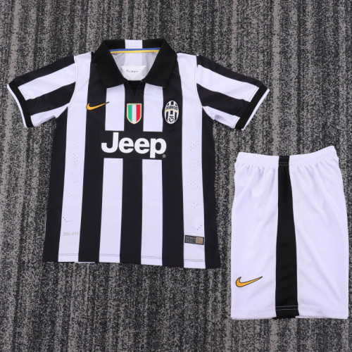 14-15 Juventus Home  Kids Retro Suit