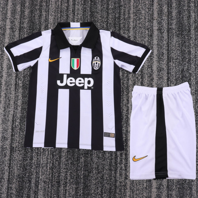 14-15 Juventus Home  Kids Retro Suit