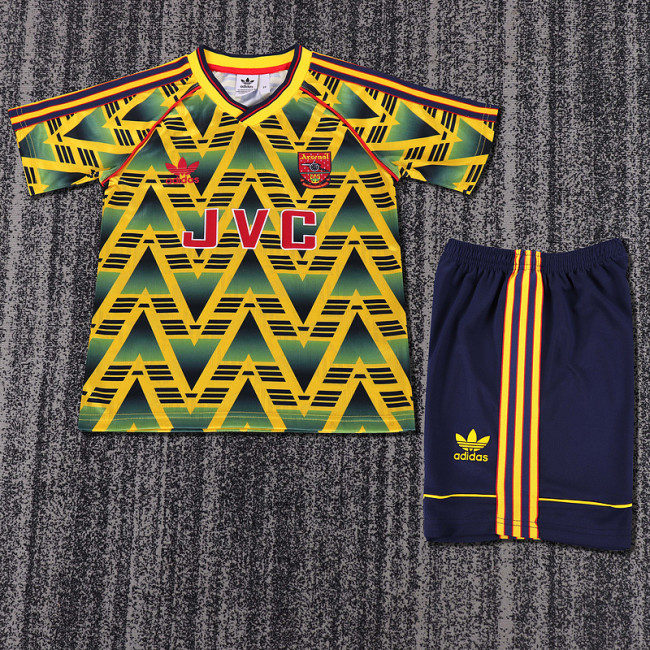 1991-93 Arsenal Away  Kids Retro Suit