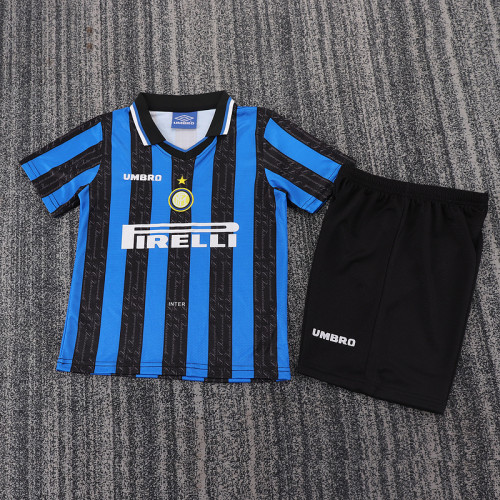 1997-98 Inter Milan Home  Kids Retro Suit